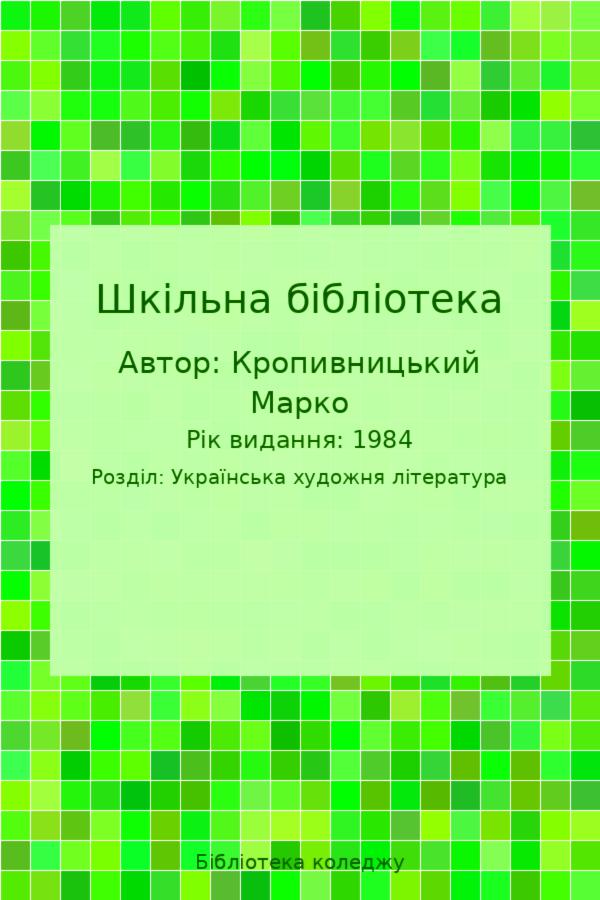 Шкільна бібліотека